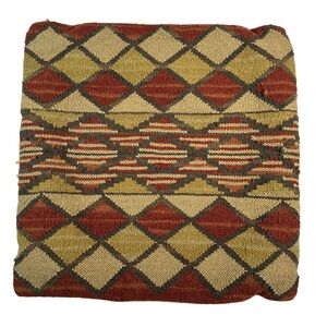 Pottery Barn kilim geometric Patterned pillow case Cover western boho southwest